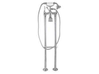 Vaňová batéria RAV Slezák MORAVA so sprchovacím setom 150 mm chróm MK550.5/2