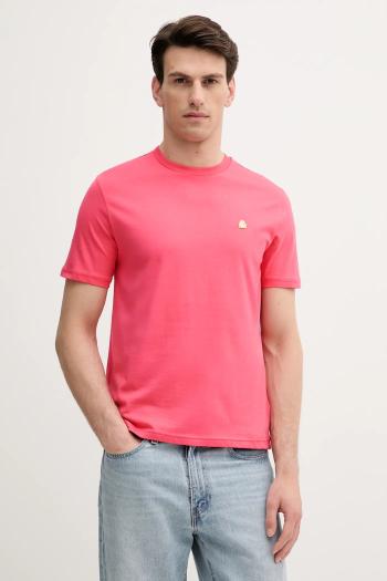 Bavlnené tričko United Colors of Benetton pánske, zelená farba, jednofarebné, 3MI5J1AF7