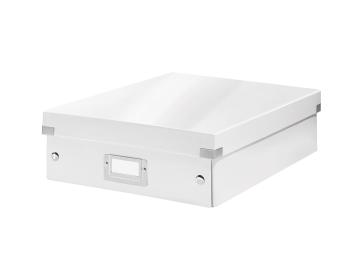 LEITZ Organizačný box Click&Store, veľkosť M, biela