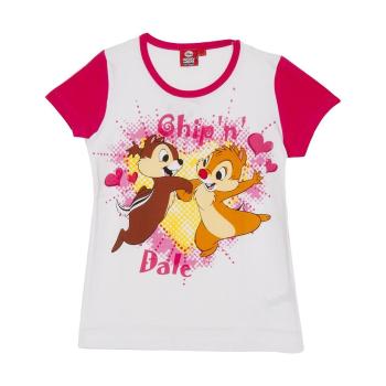 Disney  WD26120-FUCSIA  Tričká s krátkym rukávom Ružová