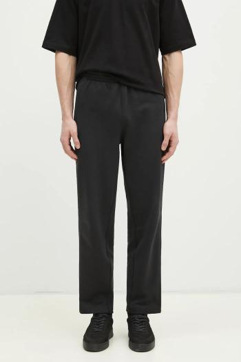 Tepláky adidas Originals Essential pánske, čierna farba, jednofarebné, JC9576