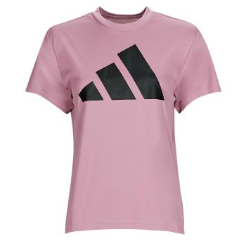 adidas  RUN IT BL TEE  Tričká s krátkym rukávom Fialová