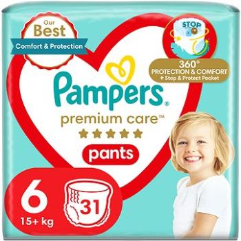 PAMPERS Pants Premium Care Extra Large veľ. 6 (31 ks) (8001090759917)