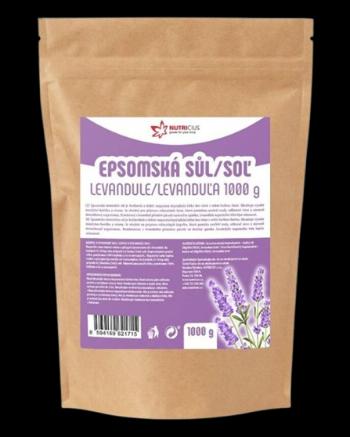 NUTRICIUS Epsomská soľ Levanduľa 1000 g