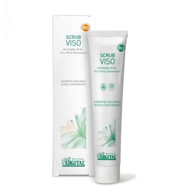 Argital Scrub a pleťová maska so zeleným ílom 75 ml