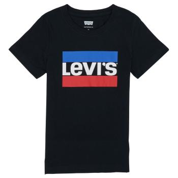 Levis  SPORTSWEAR LOGO TEE  Tričká s krátkym rukávom Čierna