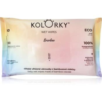 Kolorky Wet Wipes Bamboo vlhčené obrúsky pre deti 60 ks