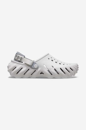Šľapky Crocs x Echo Clog 207937.ATHMOSPHERE-grey, béžová farba