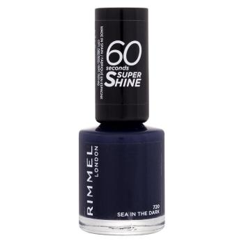 RIMMEL LONDON 60 Seconds Lak na nechty 720 Sea In The Dark 8 ml