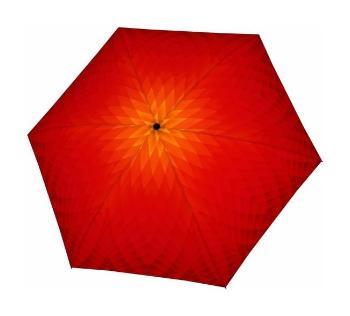 Doppler Carbonsteel Mini Slim Fusion Red/Yellow