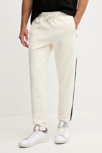 Tepláky EA7 Emporio Armani béžová farba, s potlačou, AF10377-7M000974