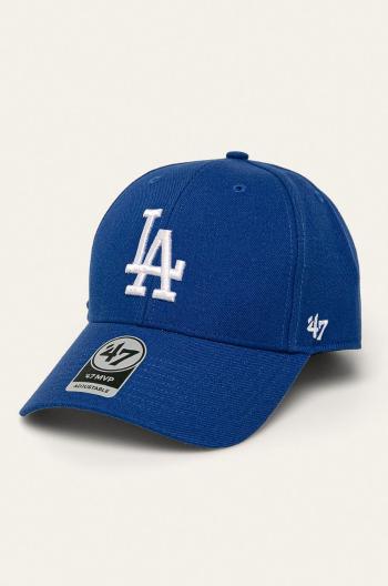 47 brand - Čiapka MLB Los Angeles Dodgers B-MVP12WBV-RYG