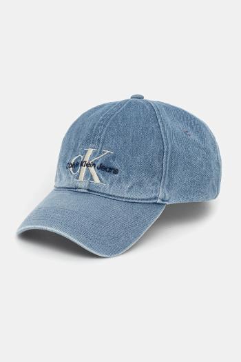 Džínsová šiltovka Calvin Klein Jeans pánska, s nášivkou, LV04G5007G