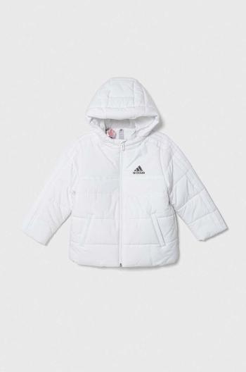 Detská bunda adidas biela farba
