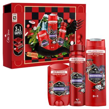 OLD SPICE Gamebox - Darčeková sada s deodorantom tuhým av spreji, sprchovým gélom a 3 hrami