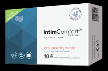 INTIMCOMFORT Vlhčené obrúsky s anti-intertrigo komplexom 10 ks