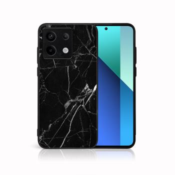 MY ART Ochranný kryt pre Xiaomi Redmi Note 13 5G BLACK MARBLE (142)