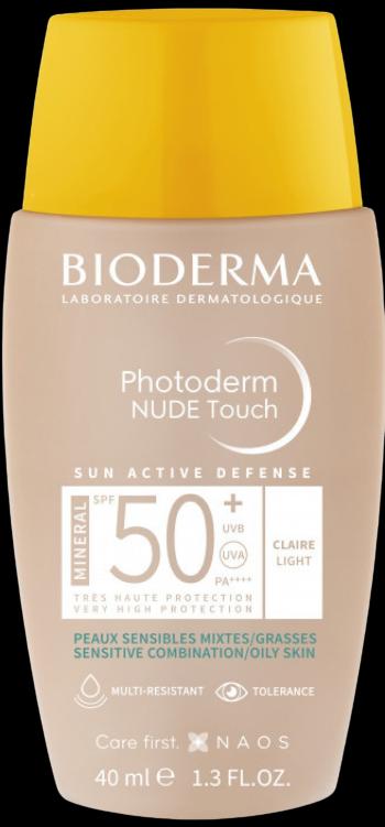 BIODERMA Photoderm NUDE Touch SPF50 + tónovací fluid svetlý 40 ml