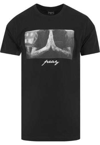 Mr. Tee Pray Tee black - L