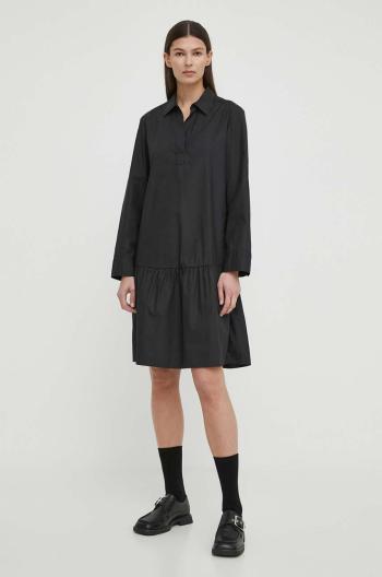 Šaty Marc O'Polo čierna farba, midi, oversize, 403104121351