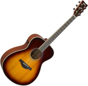 Yamaha FS-TA Brown Sunburst Elektroakustická gitara Jumbo