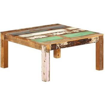 SHUMEE Konferenčný stolík 80 × 80 × 40 cm masívne recyklované drevo, 338030