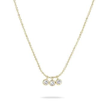 Tamaris Pozlátený náhrdelník so zirkónmi Tiny Glimmer TJ-0604-N-45