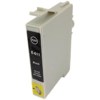 Epson T0611 čierna (black) kompatibilná cartridge