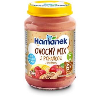 HAMÁNEK Ovocný mix s pohankou 8× 190 g (18595139799622)