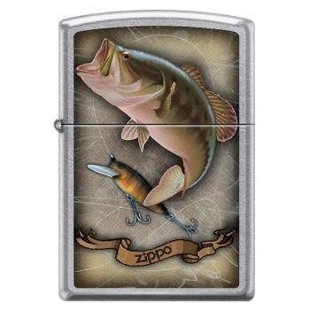 Zippo benzínový zapaľovač fish hoke and rope 22102