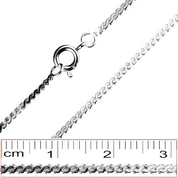 Retiazka z chirugickej ocele - prepojené S články, 1,4 mm