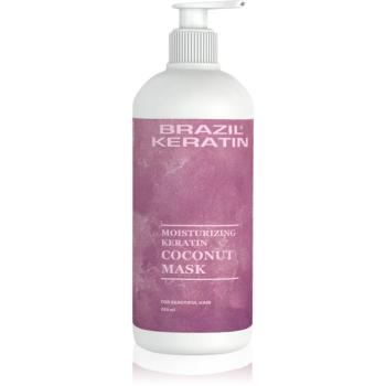 Brazil Keratin Moisturizing Keratin Coconut Mask keratínova maska na vlasy 550 ml