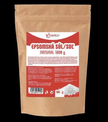 NUTRICIUS Epsomská soľ Natural 1000 g