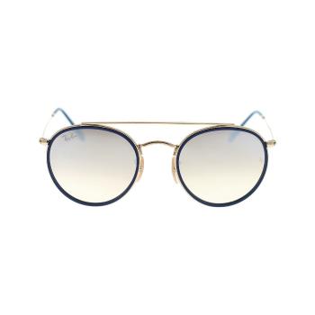 Ray-ban  Occhiali da Sole  Round Double Bridge RB3647N 001/9U  Slnečné okuliare Zlatá