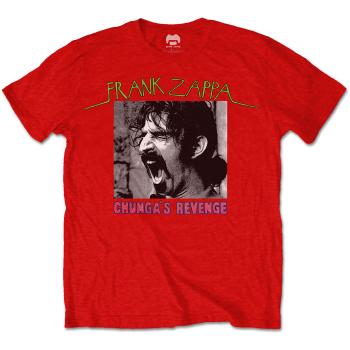 Frank Zappa tričko Chunga's Revenge Červená XXL