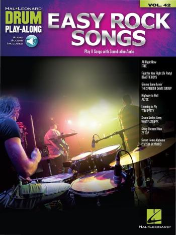 Hal Leonard Drum Play-Along Volume 42: Easy Rock Songs Noty