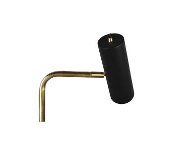 Stojaca lampa Trio Marley mosadz 412400108