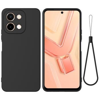 RUBBER Ochranný obal pre Vivo Y28 čierny