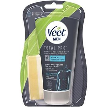 VEET Men Silk & Fresh Depilačný krém do sprchy na citlivú pokožku 150 ml (5900627081473)