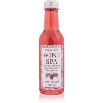 Bohemia Gifts & Cosmetics Wine Spa relaxációs olajos fürdőhab 200 ml