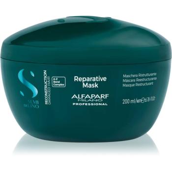 Alfaparf Milano Semi di Lino Reconstruction Reparative obnovujúca maska pre poškodené vlasy 200 ml