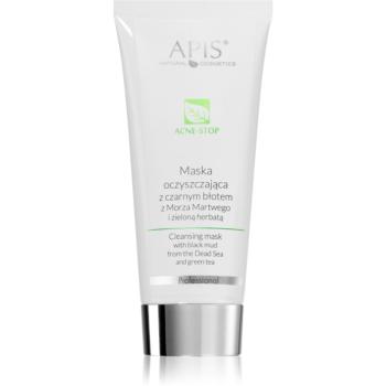 Apis Natural Cosmetics Acne-Stop Professional hĺbkovo čistiaca maska pre mastnú pleť so sklonom k akné 200 ml