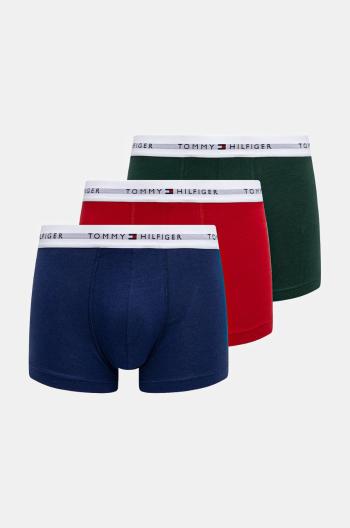 Boxerky Tommy Hilfiger 3-pak pánske, biela farba, UM0UM02761