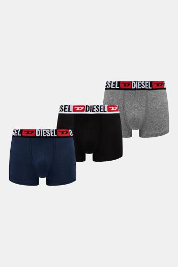 Boxerky Diesel UMBX-DAMIEN-THREE PACK BOXERS 3-pak pánske, čierna farba, 00ST3V.0DDAI