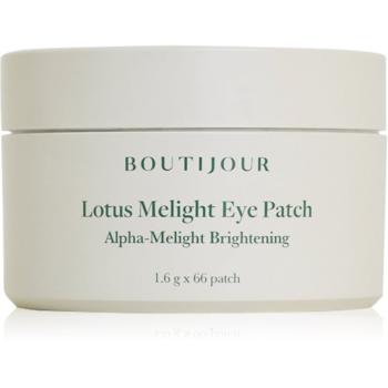 BOUTIJOUR Lotus Melight Eye Patch hydrogélová maska na očné okolie proti vráskam a tmavým kruhom 33 pár