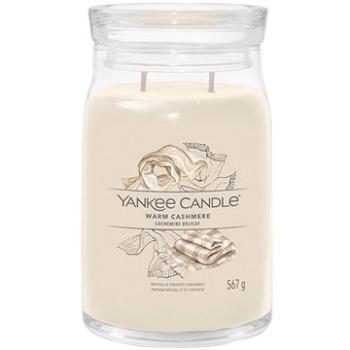 YANKEE CANDLE Signature sklo 2 knoty Warm Cashmere 567 g (5038581125008)