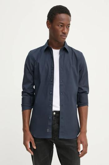 Košeľa G-Star Raw pánska, slim, s klasickým golierom, D25176-D701