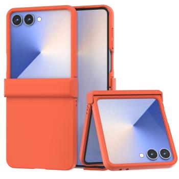 ABEEL SKIN  Ochranný plastový kryt pre Samsung Galaxy Z Flip7 5G oranžový