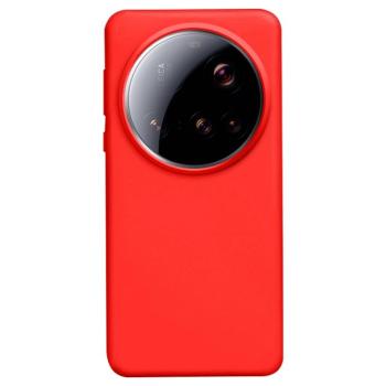 PROTEMIO LIQUID SILICONE Kryt pre Xiaomi 15 Ultra červený