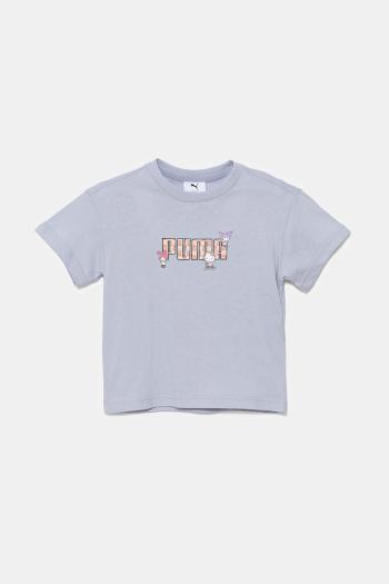 Detské bavlnené tričko Puma HELLO KITTY & FRIENDS Relaxed Graphic Tee 630062